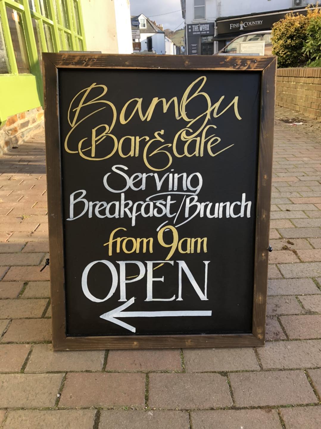 Bambu Street Sign